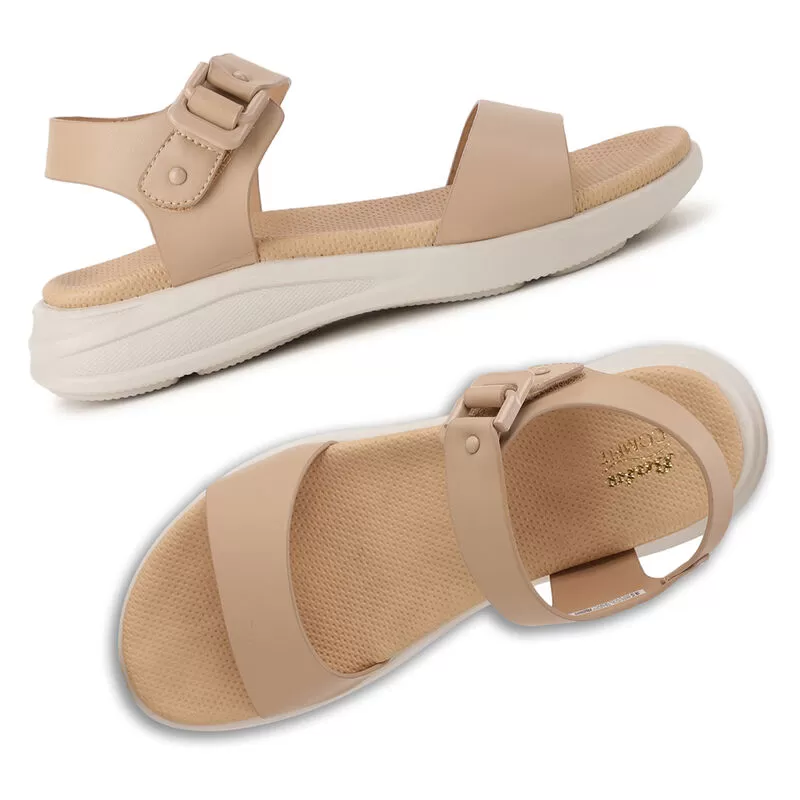 Bata Beige Sandal For Women 7 Bata Beige Sandal For Women - Image 7