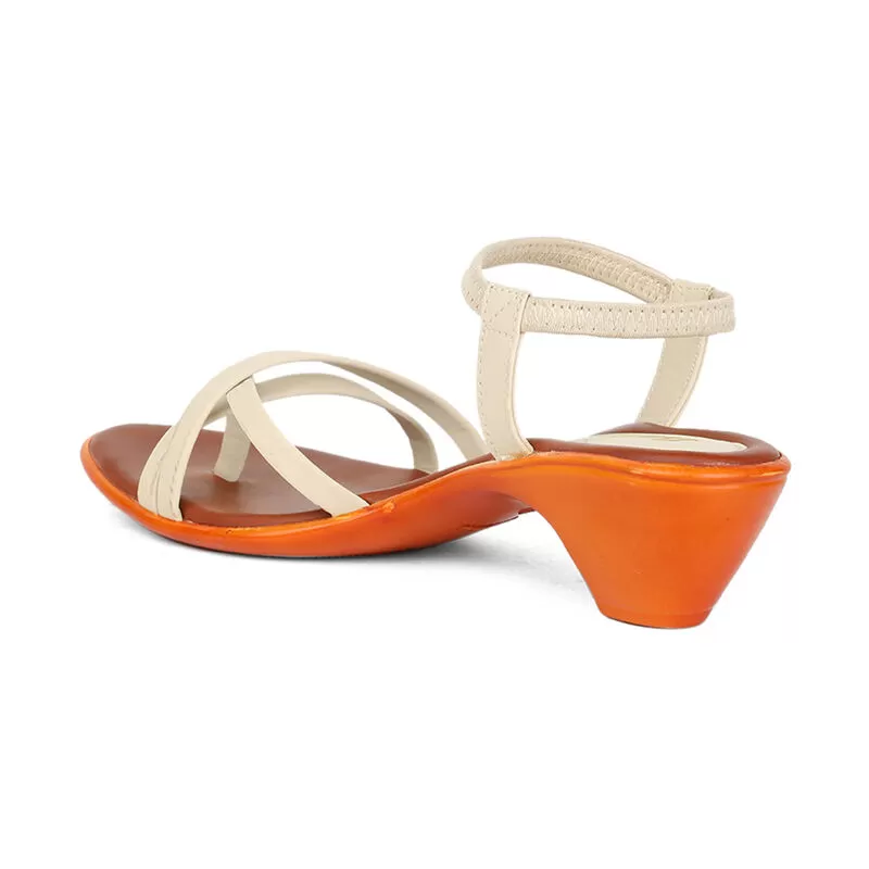 Bata Beige Sandals For Women 3 Bata Beige Sandals For Women - Image 3