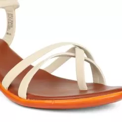 Bata Beige Sandals For Women 9 Bata Beige Sandals For Women -Shoes for me! 6618733 5