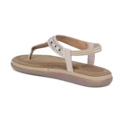 Bata Comfit Beige Sandals For Women -Shoes for me! 6618842 3