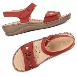Scholl Red Sandals For Women -Shoes for me! 6635203 7