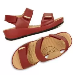 Scholl Red Sandal For Women -Shoes for me! 6645106 7