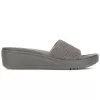 Bata Grey Platform Heels For Women