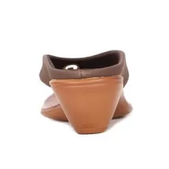 Bata Brown Chappal For Women -Shoes for me! 6714533 4