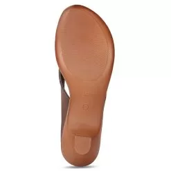 Bata Brown Chappal For Women -Shoes for me! 6714533 6