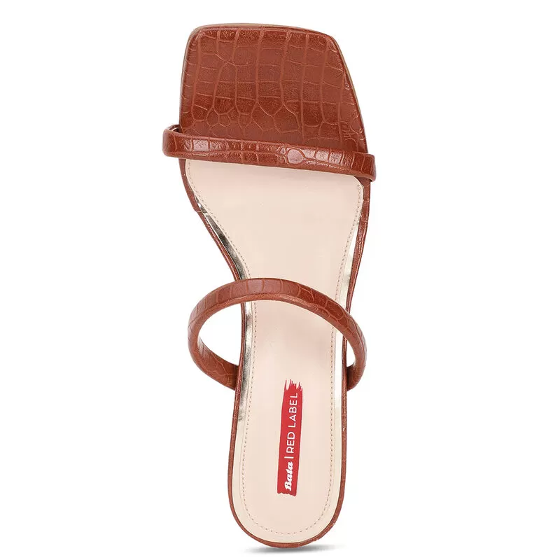 Bata Darkbrown Chappal For Women 5 Bata Darkbrown Chappal For Women - Image 5