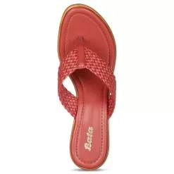 Bata Red Thong For Women -Shoes for me! 6715170 5