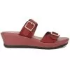Bata Maroon Mule For Women