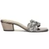 Marie Claire Black Mule For Women
