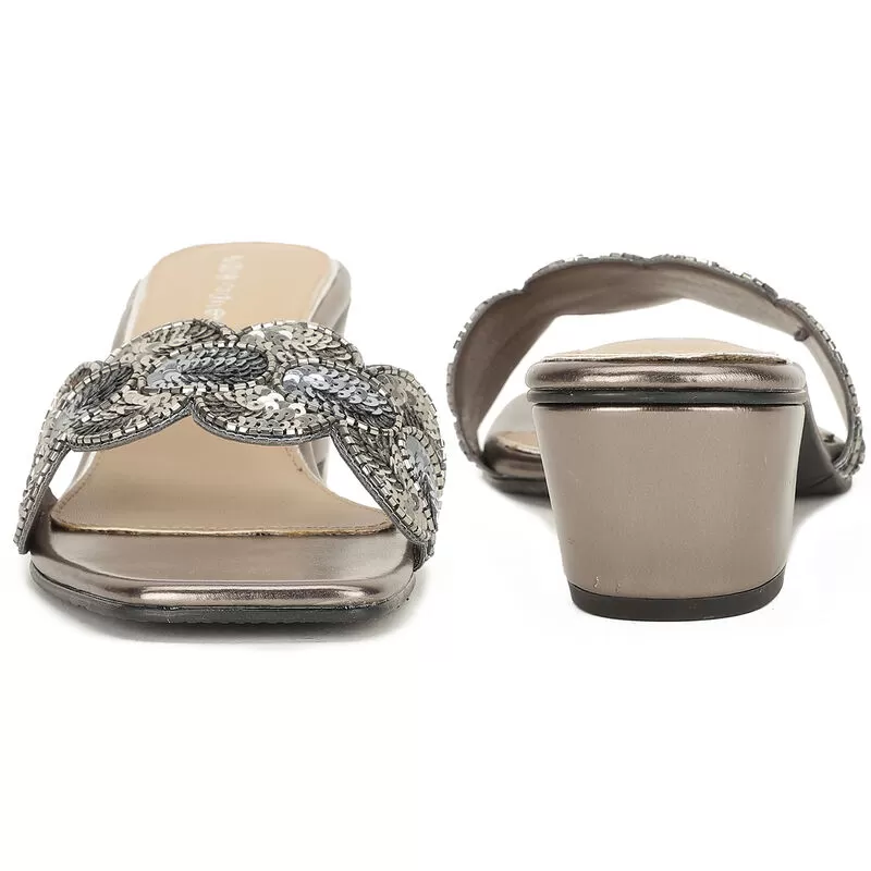 Marie Claire Black Mule For Women 5 Marie Claire Black Mule For Women - Image 5