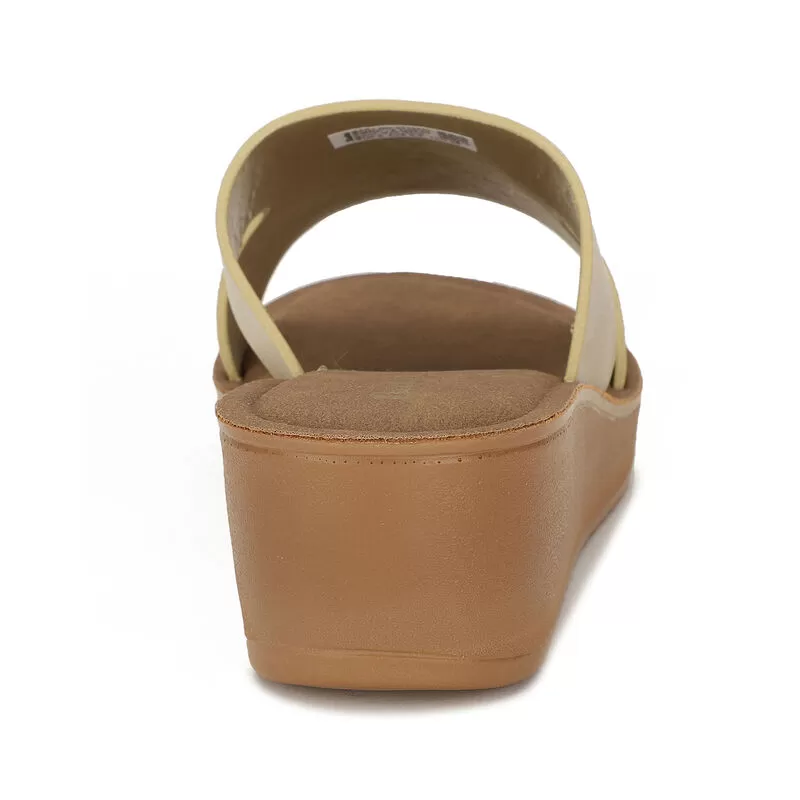 Bata Gold Mule For Women 4 Bata Gold Mule For Women - Image 4