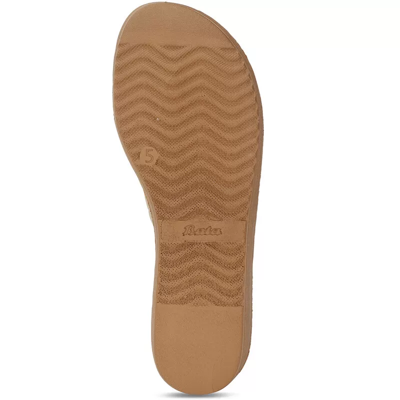 Bata Gold Mule For Women 6 Bata Gold Mule For Women - Image 6
