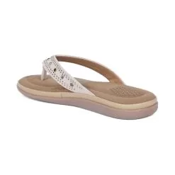 Bata Comfit Beige Flip-Flop For Women -Shoes for me! 6718942 3