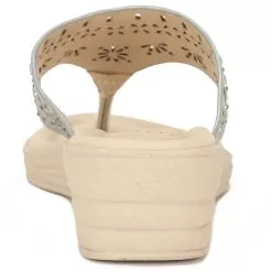 Bata Comfit Light Blue Thong For Women -Shoes for me! 6719251 4