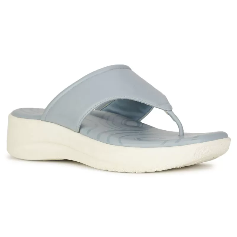 Bata Comfit Blue Thong For Women 2 Bata Comfit Blue Thong For Women - Image 2