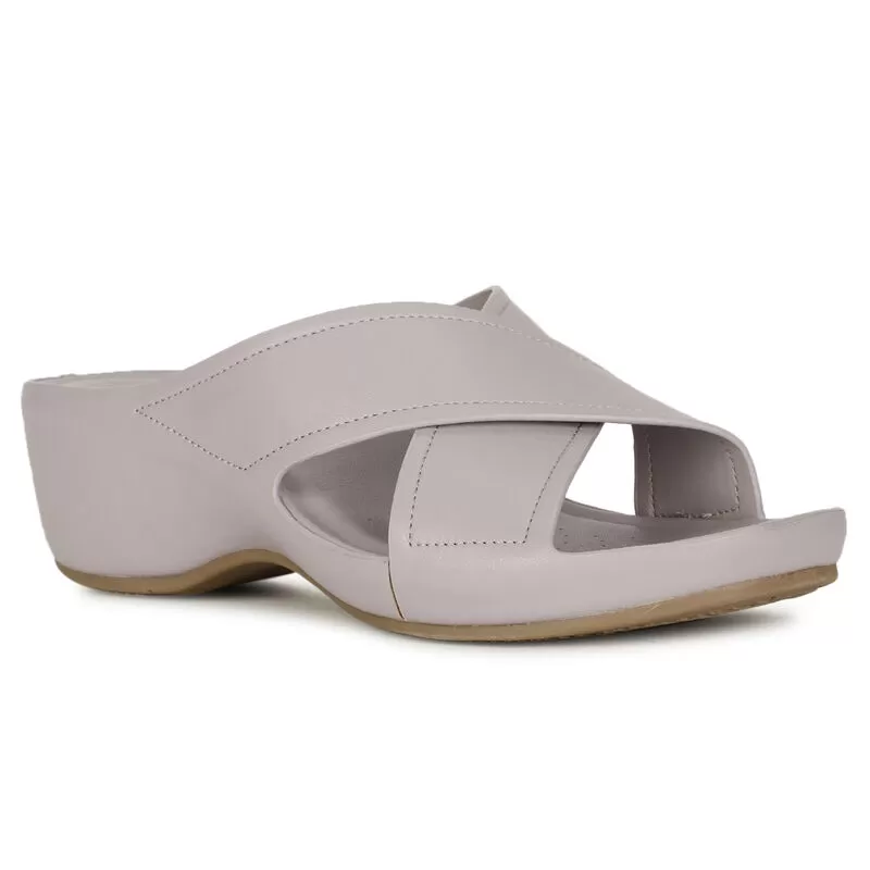 Bata Comfit Blue Mule For Women 2 Bata Comfit Blue Mule For Women - Image 2