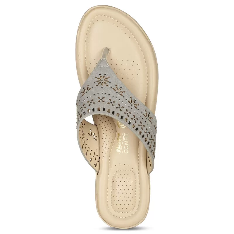 Bata Comfit Blue Thong For Women 5 Bata Comfit Blue Thong For Women - Image 5