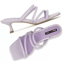 Bata Red Label Purple Kitten Heels For Women -Shoes for me! 6719600 7