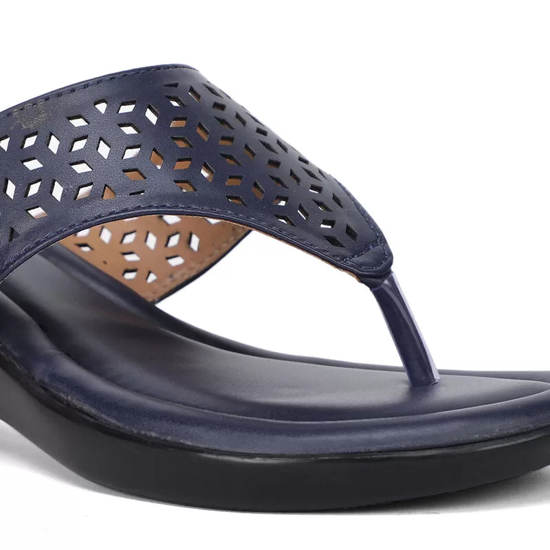 Bata Blue Thong For Women 5 Bata Blue Thong For Women - Image 5