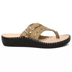 Scholl Tan Chappal For Women
