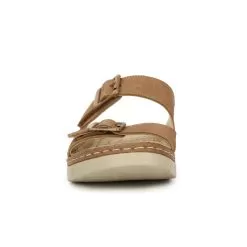 Scholl Tan Chappal For Women -Shoes for me! 6733399 3