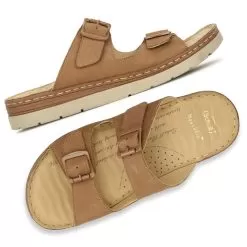 Scholl Tan Chappal For Women -Shoes for me! 6733399 7