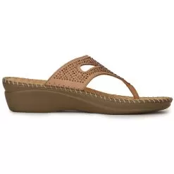 Scholl Brown Thong For Women