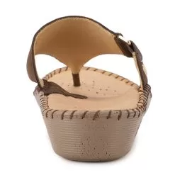 Scholl Brown Chappal For Women -Shoes for me! 6734888 3