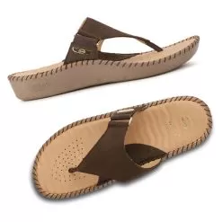 Scholl Brown Chappal For Women -Shoes for me! 6734888 7