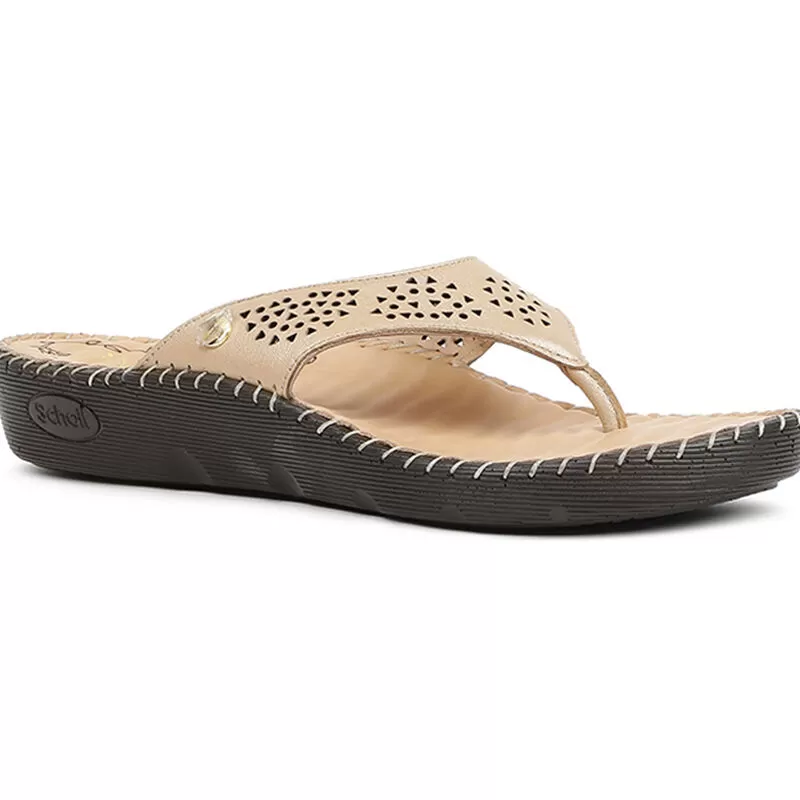 Scholl Offwhite Chappal For Women 2 Scholl Offwhite Chappal For Women - Image 2