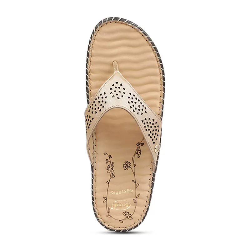 Scholl Offwhite Chappal For Women 5 Scholl Offwhite Chappal For Women - Image 5