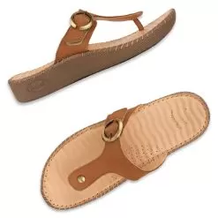 Scholl Light Brown Chappal For Women -Shoes for me! 6743017 7
