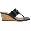 Naturalizer Black Platform Chappal For Women
