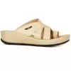 Scholl Beige Chappal For Women