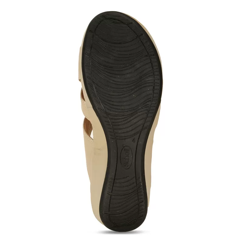 Scholl Beige Chappal For Women 6 Scholl Beige Chappal For Women - Image 6