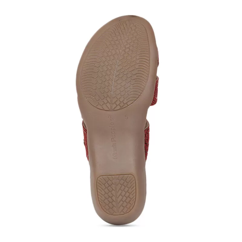 Hush Puppies Beige Chappal For Women 6 Hush Puppies Beige Chappal For Women - Image 6