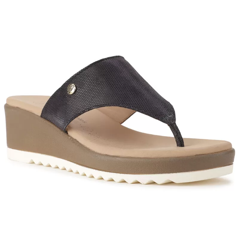 Hush Puppies Navy Chappal For Women 2 Hush Puppies Navy Chappal For Women - Image 2