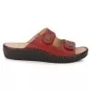 Scholl Maroon Chappal For Women