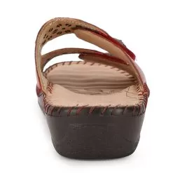 Scholl Maroon Chappal For Women 10 Scholl Maroon Chappal For Women -Shoes for me! 6765909 4