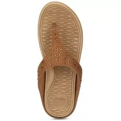 Bata Comfit Light Brown Thong For Women -Shoes for me! 6793414 5