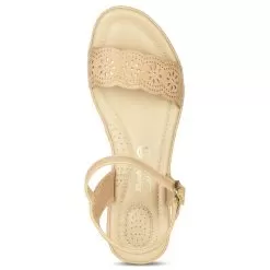 Bata Tan Sandal For Women 11 Bata Tan Sandal For Women -Shoes for me! 7613088 5