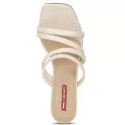 Red Label White Mule For Women -Shoes for me! 7711888 5