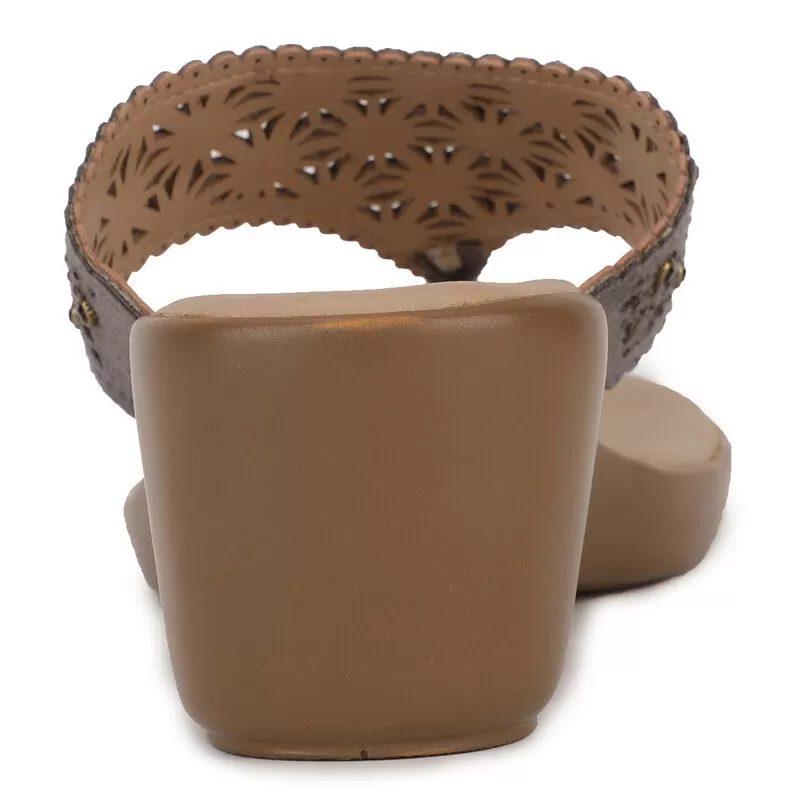 Bata Grey Chappal For Women 4 Bata Grey Chappal For Women - Image 4