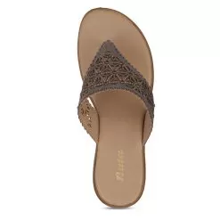 Bata Grey Chappal For Women 11 Bata Grey Chappal For Women -Shoes for me! 7712766 5