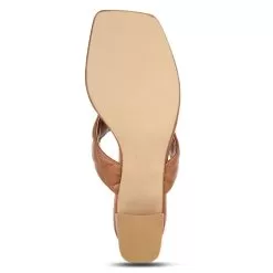 Bata Brown Thong For Women -Shoes for me! 7714573 6