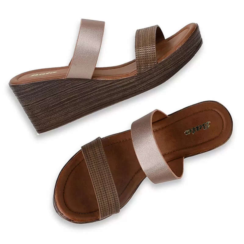 Bata Brown Chappal For Women 7 Bata Brown Chappal For Women - Image 7