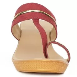 Bata Red Toe Ring For Women -Shoes for me! 7715598 3