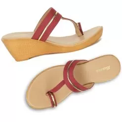 Bata Red Toe Ring For Women -Shoes for me! 7715598 7