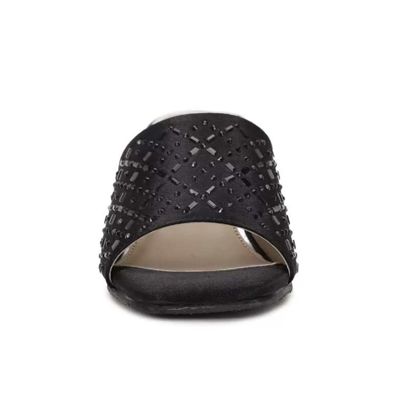Marie Claire Black Block Heel For Women 3 Marie Claire Black Block Heel For Women - Image 3