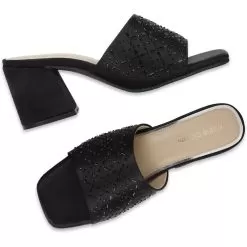 Marie Claire Black Block Heel For Women 13 Marie Claire Black Block Heel For Women -Shoes for me! 7716358 7